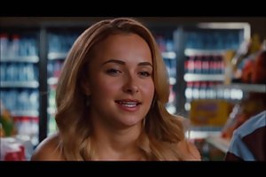 Une blonde avec une belle figure avec un amant sans paroles
