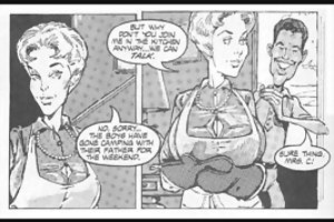 Tommy gunn maîtresse avec dressées seins