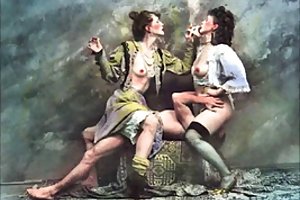 La jeune fille aimée gars masse lui la prostate l'aide de